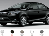 Toyota Vios trắng 2017 - Mua xe trả góp, thủ tục nhanh gọn - đại lý Toyota Mỹ Đình/ hotline: 0973.306.136