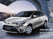 Toyota Vios trắng 2017 - Mua xe trả góp, thủ tục nhanh gọn - đại lý Toyota Mỹ Đình/ hotline: 0973.306.136