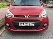 Bán Hyundai i10 1.0 sản xuất 2015, màu đỏ, giá 366tr