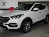 Bán xe Hyundai Santa Fe 2017, màu trắng