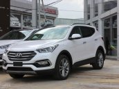 Bán xe Hyundai Santa Fe 2017, màu trắng