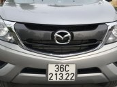 Bán Mazda BT 50 2.2 AT năm 2016, màu bạc, 605tr