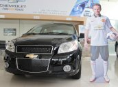 Chevrolet Aveo LTZ màu đen, hỗ trợ vay, trả trước tối thiểu 10%, giao xe tận nhà cho khách, Nhung 0907148849