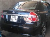 Bán gấp Daewoo Gentra đời 2008, màu đen, giá tốt