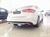 Bán ô tô Kia Cerato 1.6 AT năm 2017, màu trắng, hỗ trợ ngân hàng trả góp 80% xe nhiều màu, giao xe nhanh