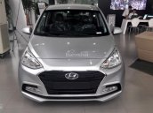 Hyundai Grand i10 1.2AT 2017 bạc, 1 xe duy nhất có sẵn tại Hyundai Kinh Dương Vương, giá siêu tốt