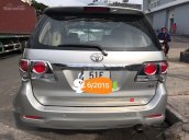 Toyota Fortuner G số sàn 6/2015 phom mới 2016, màu bạc, hỗ trợ trả góp