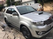 Toyota Fortuner G số sàn 6/2015 phom mới 2016, màu bạc, hỗ trợ trả góp