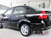 Bán Chevrolet Aveo LT 1.4 MT 2017, màu đen, giá chỉ 459 triệu