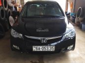 Bán Honda Civic MT đời 2008, màu đen