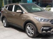 Bán Hyundai Santa Fe đời 2014, màu nâu, nhập khẩu