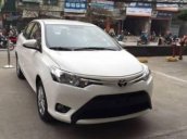 Bán xe Toyota Vios sản xuất 2016, màu trắng 