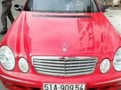 Bán Mercedes E240 đời 2004, màu đỏ, giá tốt