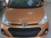 Bán Hyundai Grand i10 CKD 2018 vàng cam, giá nét giao ngay, khuyến mãi đầy đủ