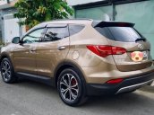 Bán gấp Hyundai Santa Fe AT 2015, màu nâu như mới