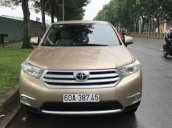 Bán Toyota Highlander năm 2011, màu vàng, nhập khẩu nguyên chiếc