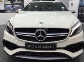 Cần bán Mercedes A45 AMG sản xuất 2018, màu trắng, nhập khẩu nguyên chiếc