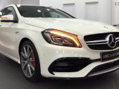 Cần bán Mercedes A45 AMG sản xuất 2018, màu trắng, nhập khẩu nguyên chiếc