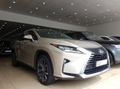 Cần bán Lexus RX 350 sản xuất 2016 siêu lướt, màu vàng, nội thất nâu