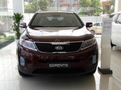 Kia Vĩnh Phúc, Phú Thọ bán Kia sorento DATH, 2017, màu đỏ, sẵn xe, hỗ trợ trả góp lên tới 90%, LH: 0938 907 252