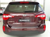 Kia Vĩnh Phúc, Phú Thọ bán Kia sorento DATH, 2017, màu đỏ, sẵn xe, hỗ trợ trả góp lên tới 90%, LH: 0938 907 252