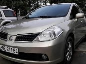 Bán Nissan Tiida 1.6AT đời 2007, màu vàng, xe nhập