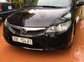 Bán Honda Civic đời 2009, màu đen số sàn