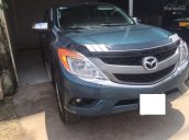 Cần bán lại xe Mazda BT- 50 đời 2013, màu xanh lam