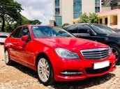 Bán xe Mercedes C250 đời 2011, màu đỏ, 750tr