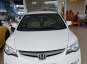 Bán ô tô Honda Civic 1.8AT đời 2008, màu trắng 