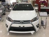 Cần bán xe Toyota Yaris 1.5G CVT đời 2017, màu trắng giá cạnh tranh