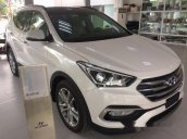 Bán Hyundai Santa Fe CKD đời 2017, màu trắng