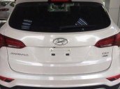 Bán Hyundai Santa Fe CKD đời 2017, màu trắng