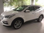 Bán Hyundai Santa Fe CKD đời 2017, màu trắng