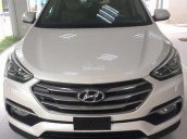 Bán Hyundai Santa Fe CKD đời 2017, màu trắng