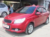 Bán xe Chevrolet Aveo LTZ 1.5AT đời 2016, màu đỏ