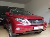 Bán Lexus RX 450h 2009, màu đỏ, nhập khẩu, đăng ký lần đầu 2010