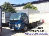 Bán Thaco Ollin 500b mui bạt tải trọng 5 tấn năm sản xuất 2018, màu xanh lam, nhập khẩu