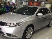 Bán xe Kia Cerato 1.6AT đời 2011, màu bạc, giá chỉ 455 triệu