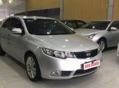 Bán xe Kia Cerato 1.6AT đời 2011, màu bạc, giá chỉ 455 triệu