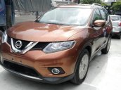 Nissan X-trail màu nâu, xe giao ngay, KM đến 135tr, Full option, hỗ trợ vay 85%