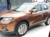 Nissan X-trail màu nâu, xe giao ngay, KM đến 135tr, Full option, hỗ trợ vay 85%