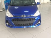 Bán Hyundai Grand i10 2018 CKD 1.2 AT, xe mới, màu xanh, giá cực tốt