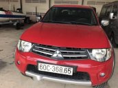 Cần bán Mitsubishi Triton đời 2009, màu đỏ  