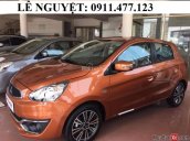 Bán Mitsubishi Mirage màu cam, xe nhập khẩu, siêu lợi xăng, hỗ trợ trả góp, LH 0911477123