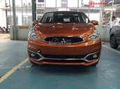 Bán Mitsubishi Mirage màu cam, xe nhập khẩu, siêu lợi xăng, hỗ trợ trả góp, LH 0911477123