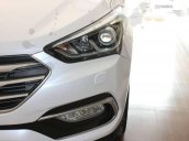 Bán Hyundai Santa Fe đời 2017, màu trắng