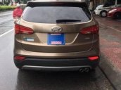 Bán Hyundai Santa Fe đời 2015, màu nâu