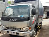 Xe tải Jac 2.4 tấn thùng mui bạt, màu xanh đời 2017. Hỗ trợ trả góp, chỉ 50 triệu nhận xe ngay