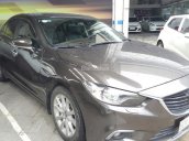 Bán Mazda 6 2.0AT sản xuất 2016, màu nâu, số tự động full options